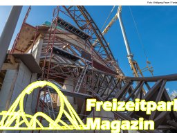 Aufbau des Themenbereichs „Sonnenbucht“ in FANTASIA (Januar 2025)